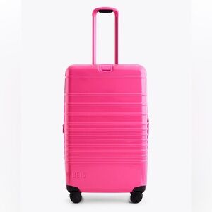 BEIS x Barbie The Medium Check-in Roller in Barbie Pink